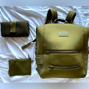 Dagne Dover Large Indi Diaper Bag in Olive Green